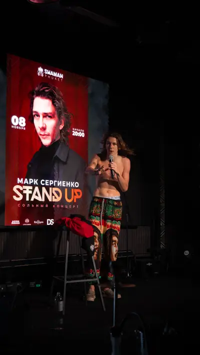 Mark Sergienko stand-up at SHAMAN Phuket — photo 5 of 62